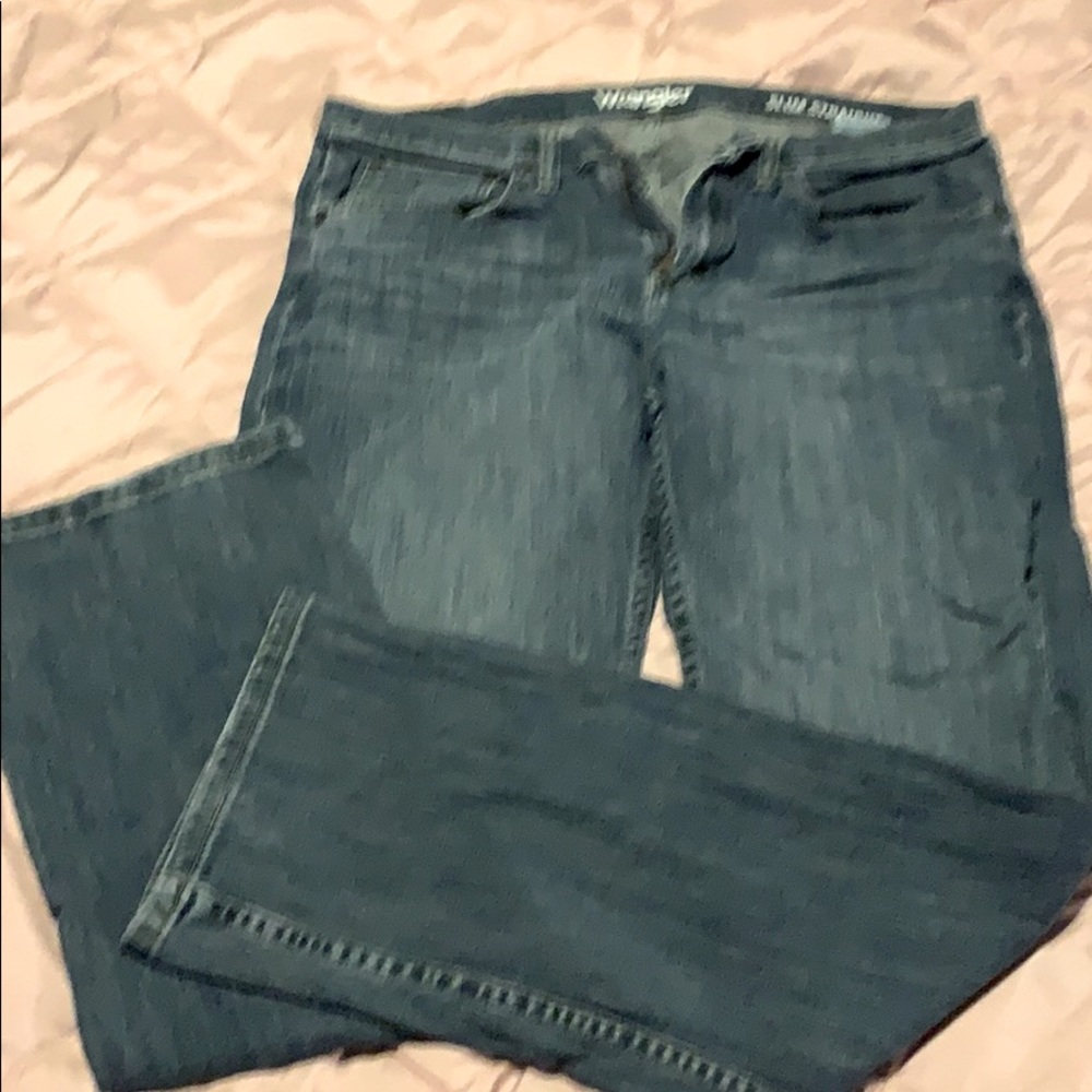 Wranglers slim straight